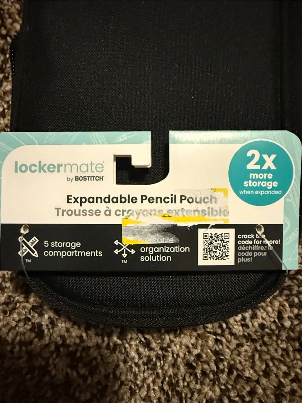 Locker Mate Expandable Pencil Pouch